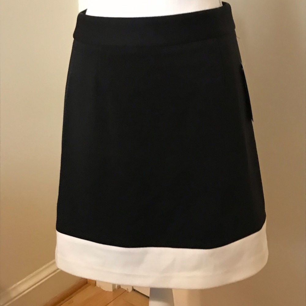 NWT Laundry by Shelli Segal Colorblock skirt, sz 4